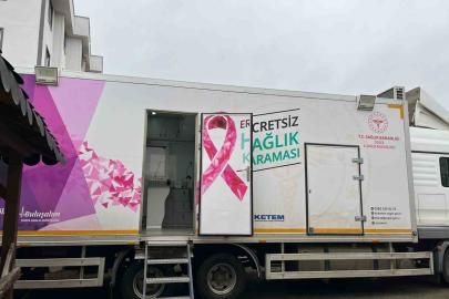 Kanser taraması ücretsiz olarak yapılıyor