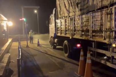 Kantara girmeyen tırlara 849 bin 679 TL ceza