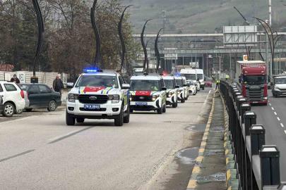 Karabük’te emniyet ve jandarmaya 47 yeni araç tahsisi yapıldı