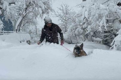 Karabük’te kar esareti devam ediyor