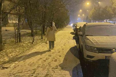 Kastamonu’da kar yağışı etkili oluyor