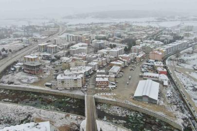 Kastamonu’da kar yağışı ilçeleri beyaza bürüdü