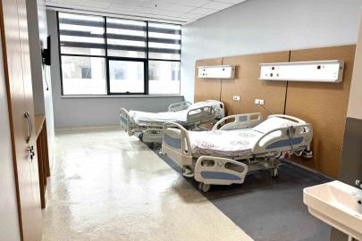 Kayapınar Şehir Hastanesinde örnek hasta odası tamamlandı