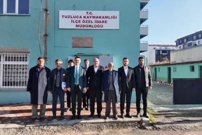 Kaymakam Yılmaz’dan ilçe birimlerine denetim