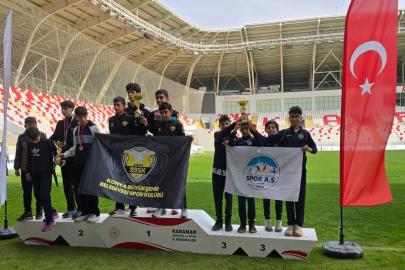 Kayseri Spor A.Ş. Karaman’dan madalyalar ile döndü
