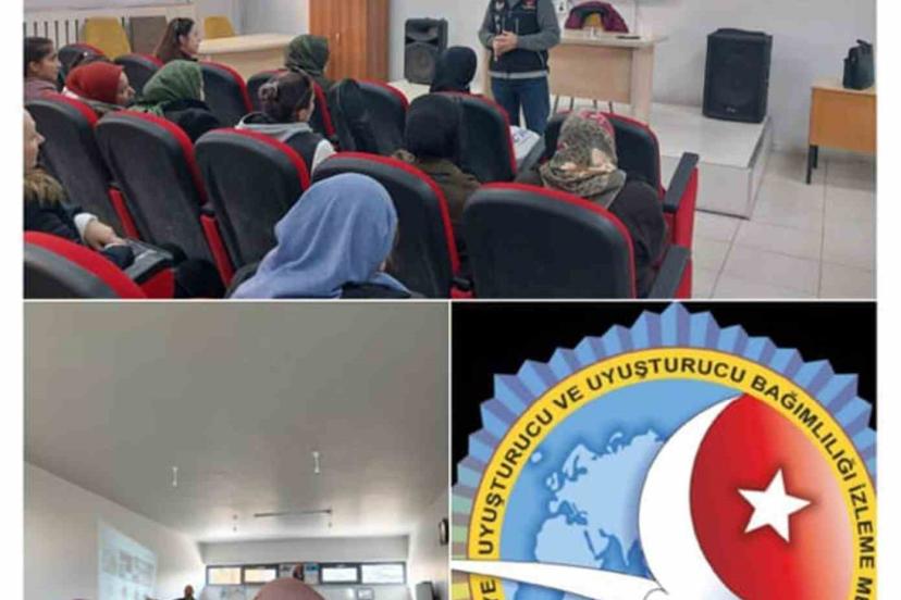 Kayseri’de 67 anneye uyuşturucu bilgilendirilmesi