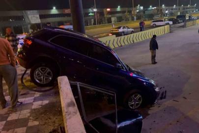 Kaza yapan alkollü sürücünün "Trakyalıyım ben be ya, hiçbir şeyim yok" diyerek polise sarılmak istemesi gülümsetti