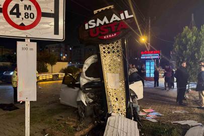 Kaza yapan sürücü aracı bırakıp kayıplara karıştı