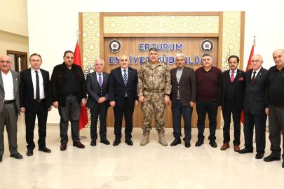 Kent Konseyi’nden Emniyet Müdürü Karaburun’a hayırlı olsun ziyareti