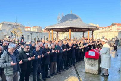 Kıbrıs Gazisi Ekrem Karaca, Babaeski’de son yolculuğuna uğurlandı