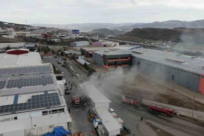 Kırıkkale’de aynı OSB’de çıkan ikinci yangın kontrol altına alındı