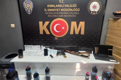 Kırklareli merkezli mali suç operasyonu: 8 şüpheli gözaltına alındı