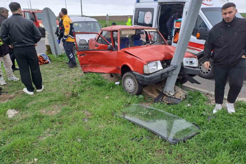 Kırklareli’nde trafik kazası: 1 yaralı