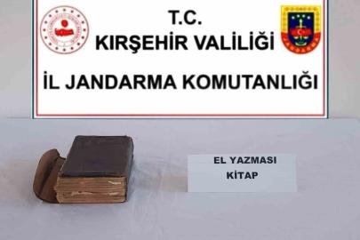 Kırşehir’de el yazması Kur’an ele geçirildi