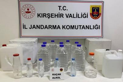 Kırşehir’de kaçak alkol operasyonu: 62 litre kaçak alkol ele geçirildi