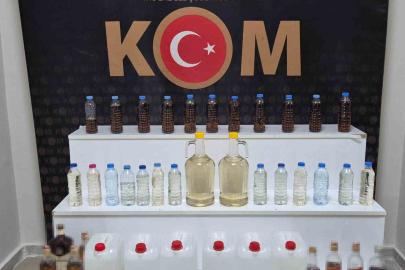 Kırşehir’de kaçak alkol operasyonu
