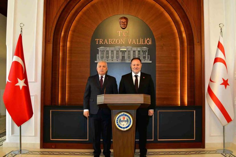 KKTC Meclis Başkanı Ziya Öztürkler Trabzon’da