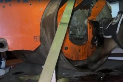 Kocaeli’de dev operasyon: Asfalt silindirinde 102 kilo metamfetamin bulundu