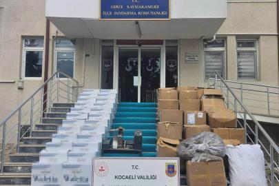 Kocaeli’de iş yerine tütün baskını