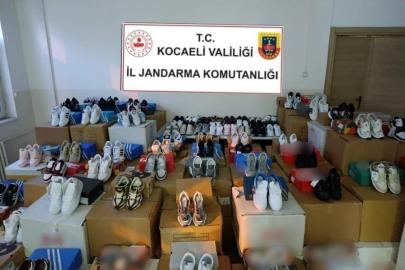 Kocaeli’de sahte ayakkabı operasyonu