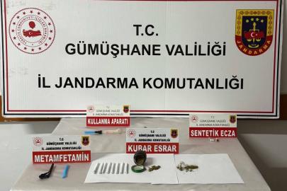 Kocaeli’den Gümüşhane’ye uzanan zehir hattı jandarmaya takıldı
