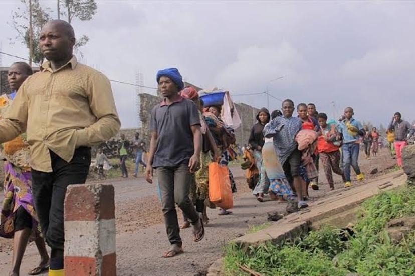 Kongo Demokratik Cumhuriyeti'nde binlerce kişi yerinden olma tehlikesiyle karşı karşıya