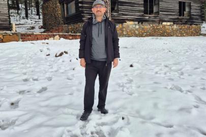 Köyceğiz Sandras Dağı’na yılın ilk karı yağdı