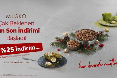 Kuruyemişte yeni yıl indirimleri