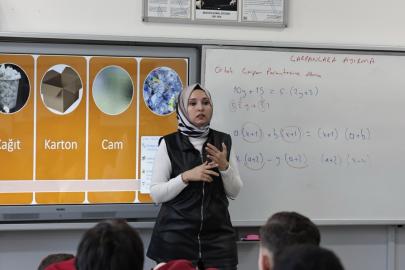 Kütahya Belediyesi’nden öğrencilere sıfır atık eğitimi