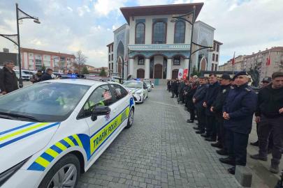 Kütahya’da güvenlik güçlerine 78 araç tahsis edildi