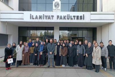 Liseli öğrenciler üniversiteyi ziyaret ederek deneyim kazandı