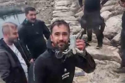 Malabadi Köprüsü’ndeki dalışta çok sayıda teknoloji ürünü bulundu