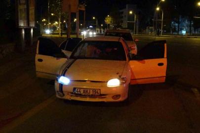 Malatya’da "dur" ihtarına uymayan sürücü gözaltına alındı