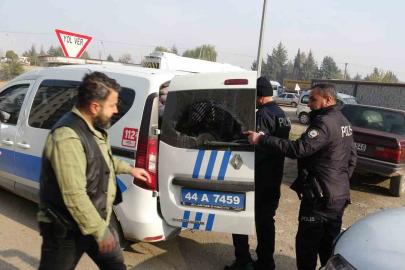 Malatya’da film sahnelerini aratmayan kovalamaca