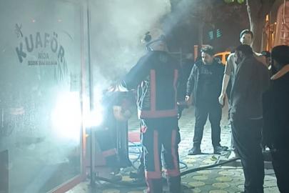 Malatya’da iş yerinde korkutan yangın