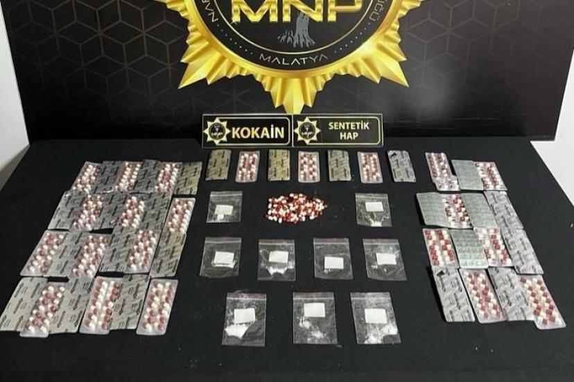Malatya’da uyuşturucu operasyonu: 3 tutuklama