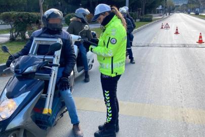Manisa’da motosiklet denetimlerinde 1,8 milyon TL ceza