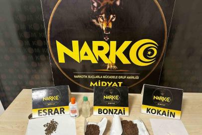 Mardin’de uyuşturucu operasyonu: 3 şüpheli yakalandı