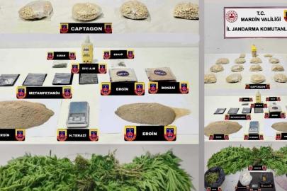 Mardin’de uyuşturucu operasyonunda 5 şüpheli tutuklandı