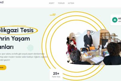 Melikgazi’de tüm sosyal tesisler tek bir dijital platformda toplandı