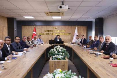 Mersin’de eğitim gündemi masaya yatırıldı