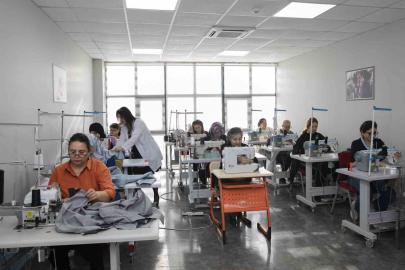 Mersin’de giyim üretim kurslarına büyük ilgi