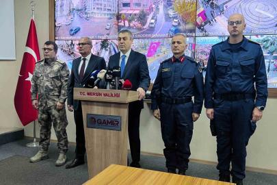 Mersin’de yılbaşı tedbirleri üst seviyede: 12 bin 216 güvenlik personeli görevde