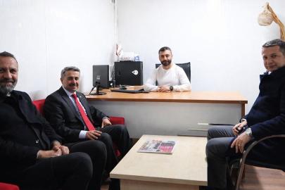 Milletvekili Alkayış’tan İHA’ya ziyaret