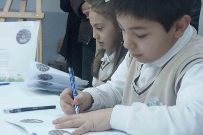 Minik yüreklerden arkadaşlarına destek