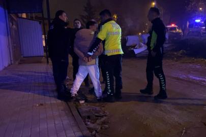 Motosiklet sürücüsü hem ehliyetsiz hem alkollü çıktı