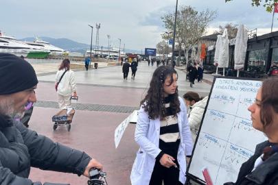 Mudanya Üniversitesi öğrencileri sağlık için seferber oldu