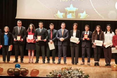 Muğla eğitim camiası ödül töreninde buluştu