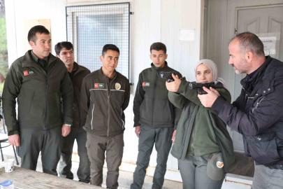 Muğla Orman Bölge Müdürlüğü personeline silah eğitimi