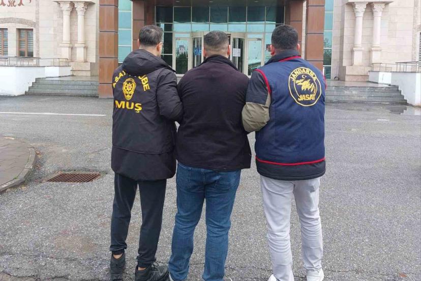 Muş’ta 20 yıl kesinleşmiş hapis cezası bulunan hükümlü JASAT tarafından yakalandı